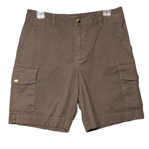 Lauren Ralph Lauren Cargo Shorts Women's 8 Green Stretch Utility Outdoor Pockets